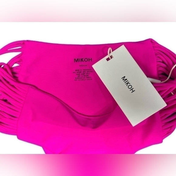 NWT MIKOH Velzyland String Side Bikini Bottom Size Medium - Picture 5 of 6